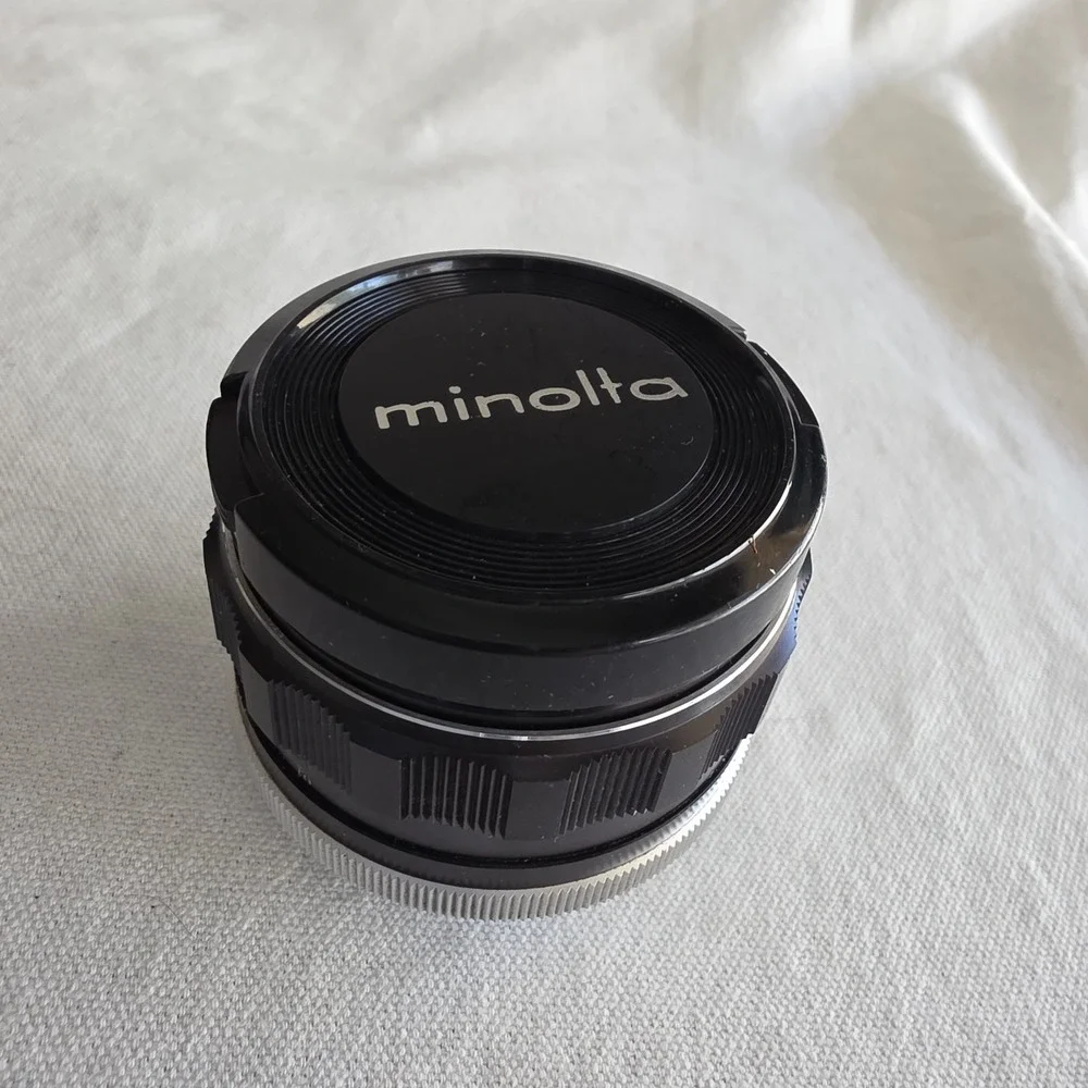 VTG Minolta MC Rokkor-PF 58mm f1.4 Lens Dreamy Bokeh Classic MC2 5813008 Bundle